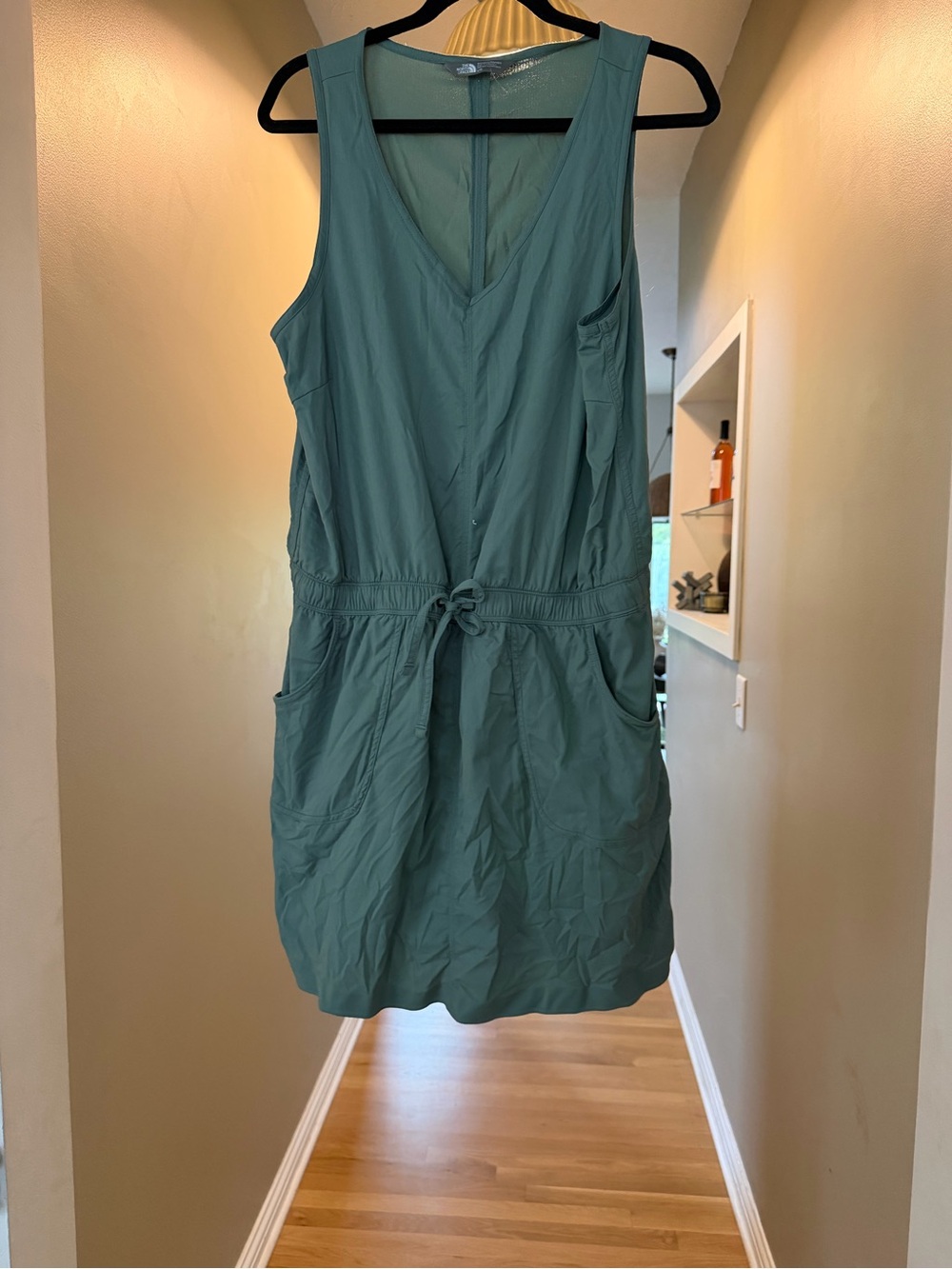 The North Face Women's Sleeveless Dress in Olive Green